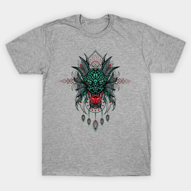 Sea Dragon T-Shirt by JagatKreasi
